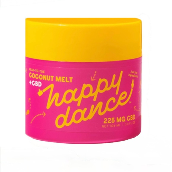Happy Dance Head-to-Toe Coconut Melt 3.6 fl oz/106 mL Skincare Body Face New